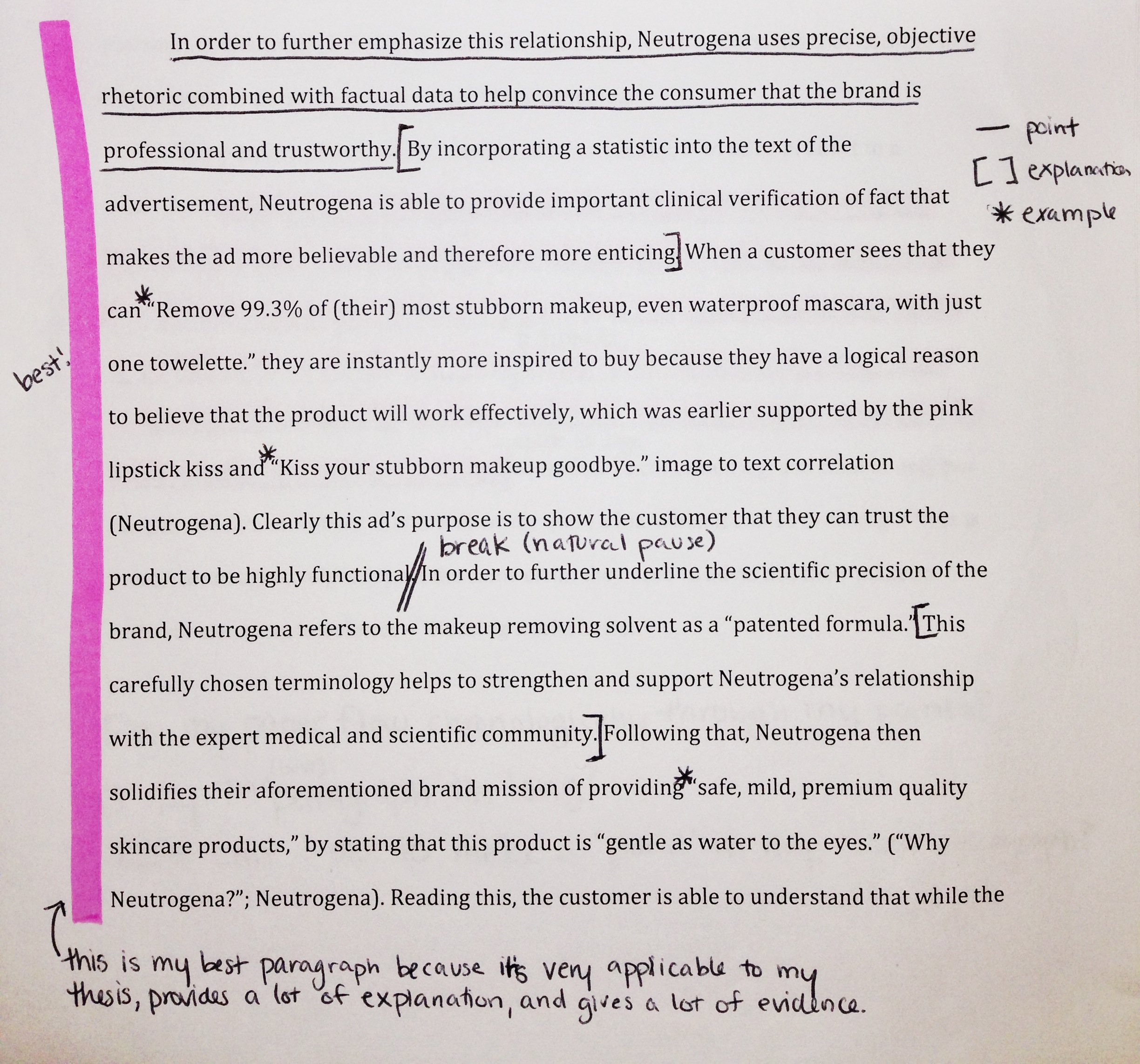 Reflective Essay Thesis Statement Examples